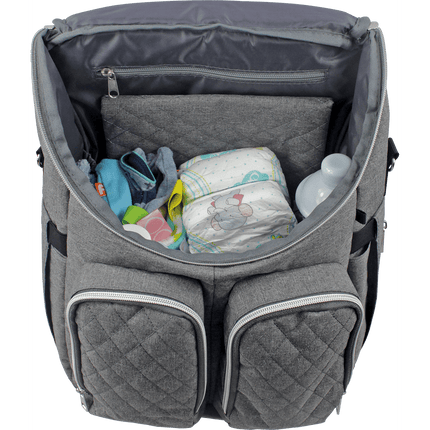 Dooky Luiertas Grey Melange - Dooky - Babywinkel - 5038278003916