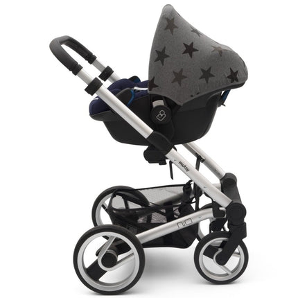 Dooky Maxi Cosi Zonnekap Hoody Stars Grey - Dooky - Babywinkel - 5038278000458