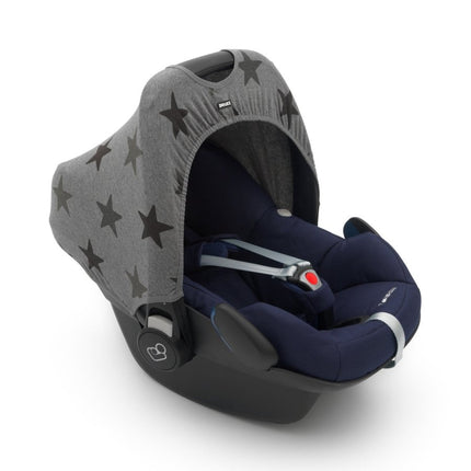 Dooky Maxi Cosi Zonnekap Hoody Stars Grey - Dooky - Babywinkel - 5038278000458