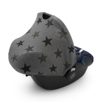 Dooky Maxi Cosi Zonnekap Hoody Stars Grey - Dooky - Babywinkel - 5038278000458