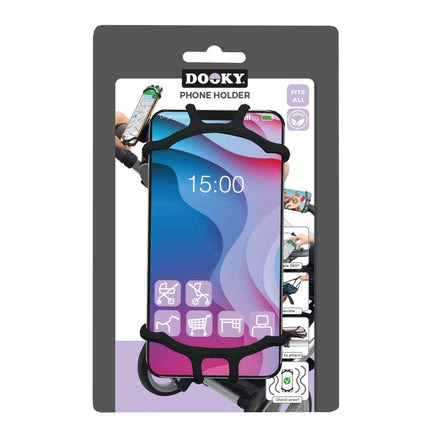 Dooky Telefoonhouder Universeel Zwart - Dooky - Babywinkel - 5038278008034
