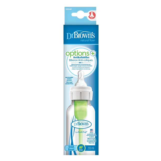 Dr. Brown's Options+standaard Fles 250ml - Dr. Brown's - Babywinkel - 072239306208