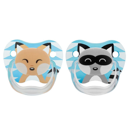 Dr. Brown's Speen Fase 1 Blauw 2 - pack animal faces - Dr. Brown's - Babywinkel - 072239311929