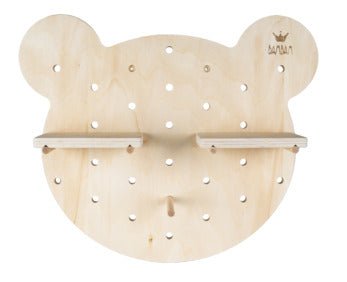 Eco Fiendly Bear Pegboard (large) - Babywinkel - 8711811110407