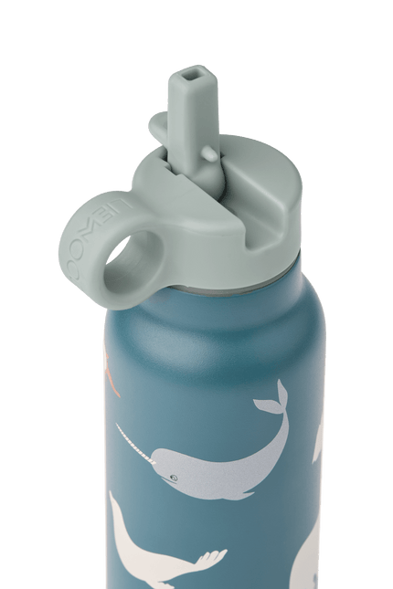 Liewood Waterfles Falk 350Ml Arctic Sea/Ocean View koop je bij Babywinkel
