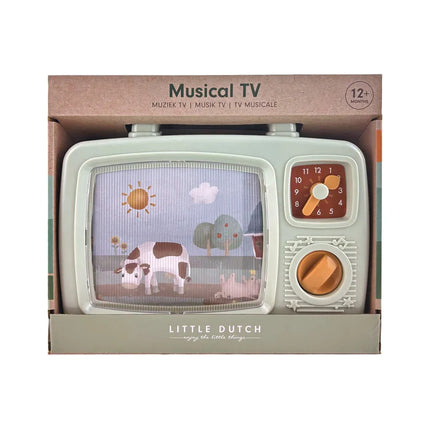 Little Dutch Muziekdoosje Farm Tv