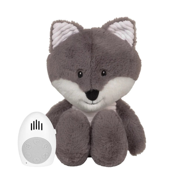 Flow Amsterdam Knuffel met Hartslag Robin Vosje Grijs - Flow Amsterdam - Babywinkel - 8720726529020