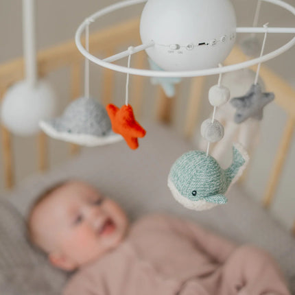 Flow Amsterdam Muziekmobiel Ocean White - Flow Amsterdam - Babywinkel - 8720726529174