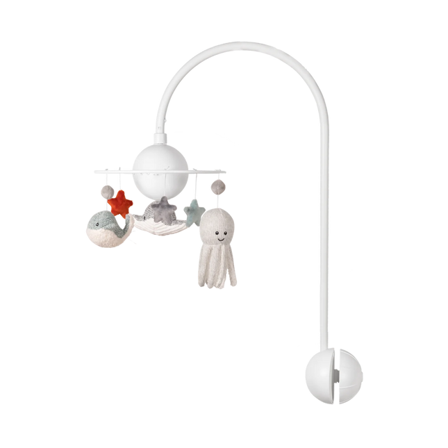 Flow Amsterdam Muziekmobiel Ocean White koop je bij Babywinkel