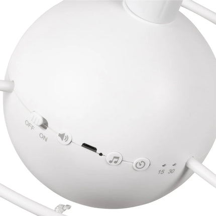 Flow Amsterdam Muziekmobiel Ocean White - Flow Amsterdam - Babywinkel - 8720726529174