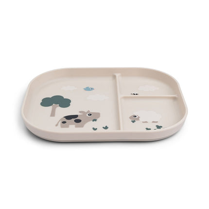 Foodie compartment plate Tiny farm - Babywinkel - 5712643055341