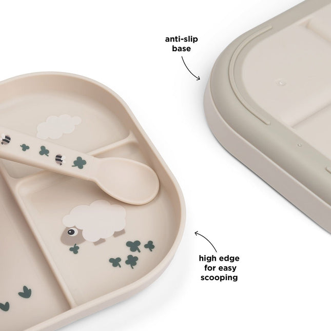 Foodie compartment plate Tiny farm - Babywinkel - 5712643055341