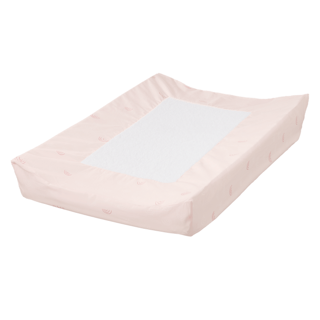 Fresk Aankleedkussenhoes Drops Chintz Rose - Fresk - Babywinkel - 8719638233774