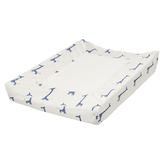 Fresk Aankleedkussenhoes Giraf Indigo Blue - Fresk - Babywinkel - 8719638232531