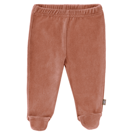 Fresk Baby Broekje Velours Met Voet Ash Rose - Fresk - Babywinkel - 8720088954034