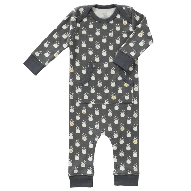 Fresk Baby Pyjama Zonder Voet Pineapple Antraciet koop je bij Babywinkel