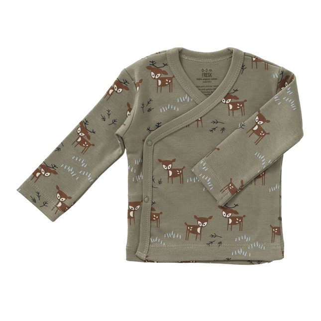 Fresk Baby Vestje Deer Olive - Fresk - Babywinkel - 8720574693775