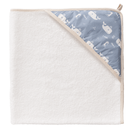Fresk Badcape Baby Wikkel Whale - Fresk - Babywinkel - 8719638232913