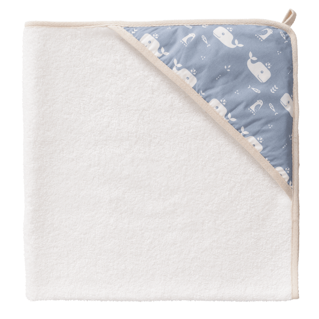 Fresk Badcape Baby Wikkel Whale - Fresk - Babywinkel - 8719638232913