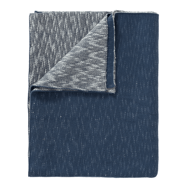 Fresk Ledikantdeken Gebreid Giraf Indigo 100x150cm - Fresk - Babywinkel - 8719638235686
