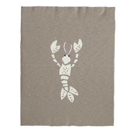 Fresk Ledikantdeken Gebreid Lobster Grey 100x150cm - Fresk - Babywinkel - 8719638235709