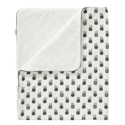 Fresk Ledikantdeken Pineapple Anthracite 100x150cm - Fresk - Babywinkel - 8718754239035