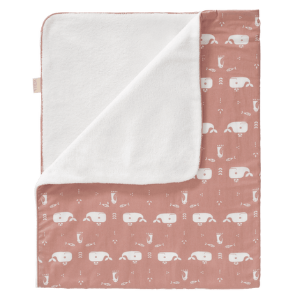 Fresk Ledikantdeken Whale Mellow Rose 100x150cm - Fresk - Babywinkel - 8718754236416