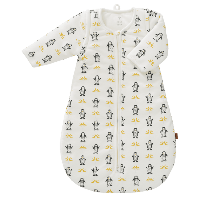 Fresk Slaapzak Baby Interlock Met Lichte Voering Pinguin 60cm koop je bij Babywinkel