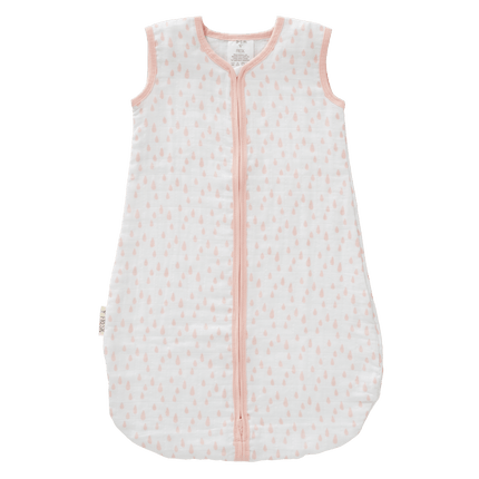 Fresk Slaapzak Baby Muslin Drops Chintz Rose 2 - laags - Fresk - Babywinkel - 8719638234191
