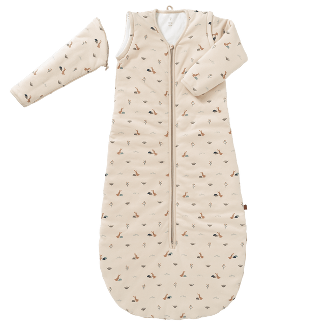 Fresk Slaapzak Baby Rabbit Met Afritsbare Mouw Sandshell 110cm koop je bij Babywinkel