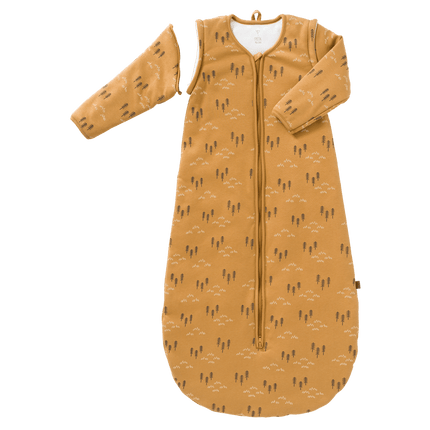 Fresk Slaapzak Baby Woods Met Afritsbare Mouw Spruce Yellow 110cm - Fresk - Babywinkel - 8720574692952