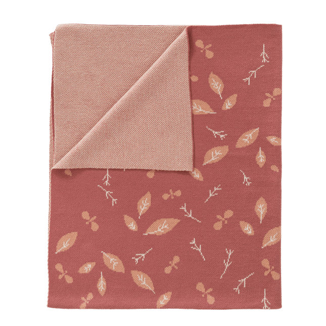 Fresk Wiegdeken Gebreid Forest Rose 80x100cm - Fresk - Babywinkel - 8720088956519