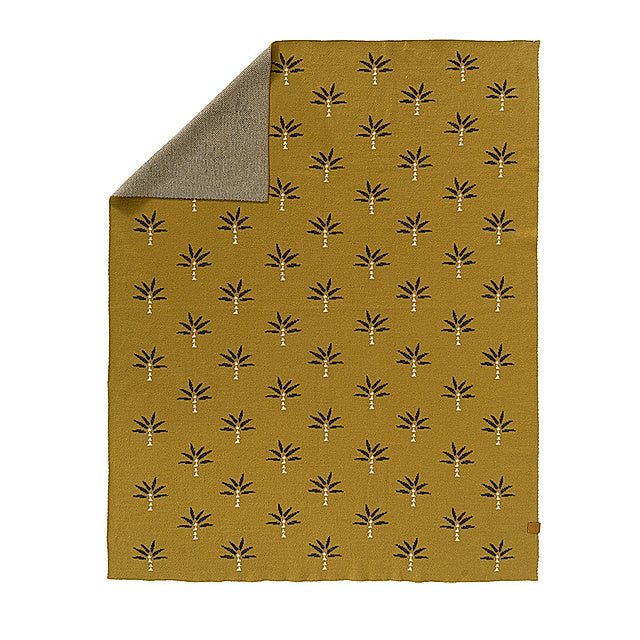 Fresk Wiegdeken Gebreid Palmtree 80x100cm koop je bij Babywinkel