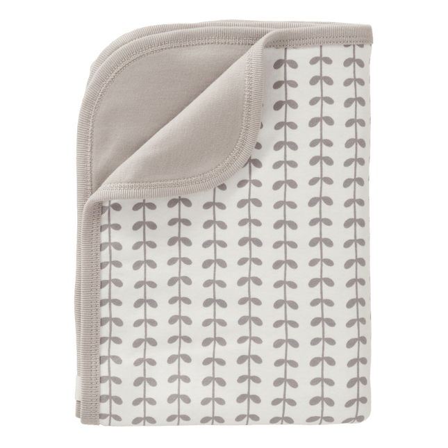 Fresk Wiegdeken Leaves Grey koop je bij Babywinkel