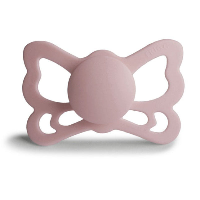 Frigg Speen Maat 2 Butterfly Anatomical Blush Silicone - Frigg - Babywinkel - 5715239018379
