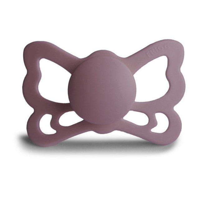 Frigg Speen Maat 2 Butterfly Anatomical Twilight Mauve Silicone - Frigg - Babywinkel - 5715239018416