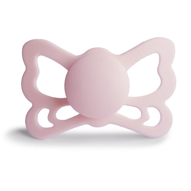 Frigg Speen Maat 2 Butterfly Anatomical White Lilac Silicone - Frigg - Babywinkel - 5715239018447