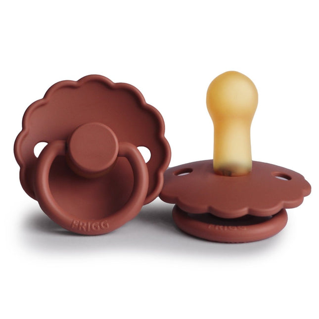Frigg Speen Maat 2 Daisy Baked Clay Latex - Frigg - Babywinkel - 5715239223551
