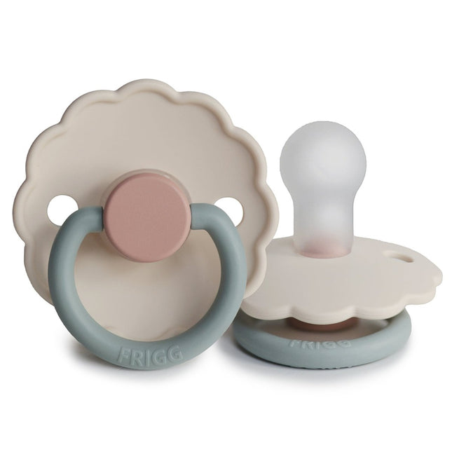 Frigg Speen Maat 2 Daisy Blooming Cotton Candy Silicone - Frigg - Babywinkel - 5715239010564