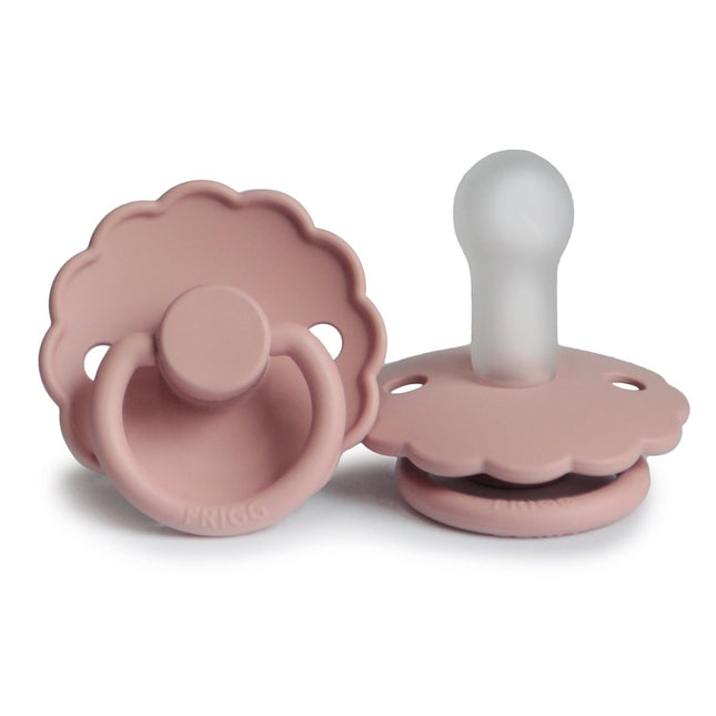 Frigg Speen Maat 2 Daisy Blush Silicone - Frigg - Babywinkel - 5715239010076