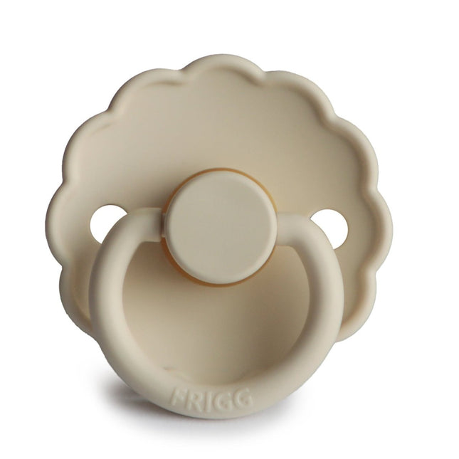 Frigg Speen Maat 2 Daisy Cream Silicone - Frigg - Babywinkel - 5715239010281
