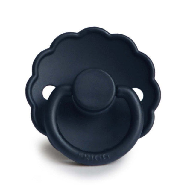 Frigg Speen Maat 2 Daisy Dark Navy Silicone - Frigg - Babywinkel - 5715239010304
