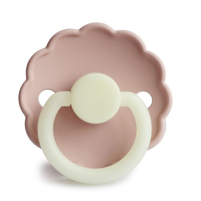 Frigg Speen Maat 2 Daisy Night Blush Silicone - Frigg - Babywinkel - 5715239010083