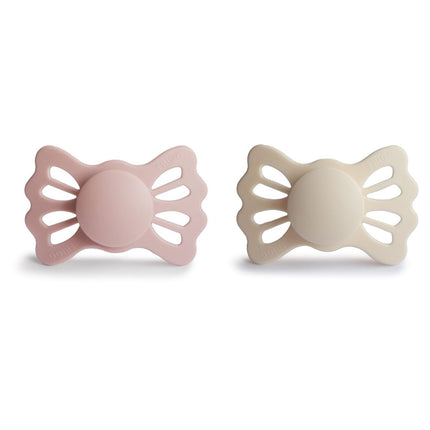 Frigg Speen Maat 2 Lucky Cream/Blush Silicone 2 - Pack - Frigg - Babywinkel - 5715239022369