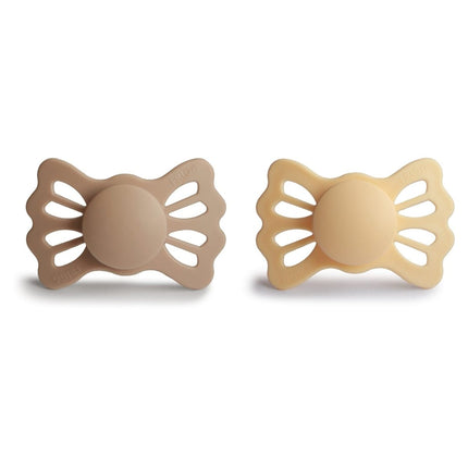 Frigg Speen Maat 2 Lucky Pale Doffodil/Silky Satin Silicone 2 - Pack - Frigg - Babywinkel - 5715239022468
