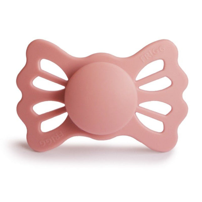 Frigg Speen Maat 2 Lucky Symmetrical Prettypeach Silicone - Frigg - Babywinkel - 5715239018188