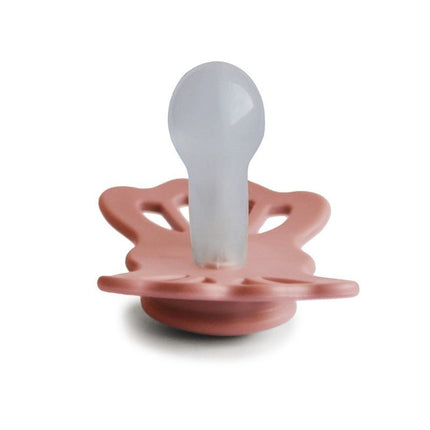 Frigg Speen Maat 2 Lucky Symmetrical Prettypeach Silicone - Frigg - Babywinkel - 5715239018188