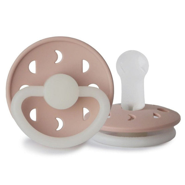 Frigg Speen Maat 2 Moon Night Blush Silicone - Frigg - Babywinkel - 5715239014012