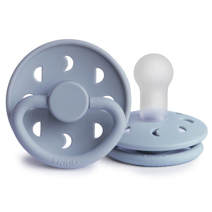Frigg Speen Maat 2 Moon Powder Blue Silicone - Frigg - Babywinkel - 5715239012230