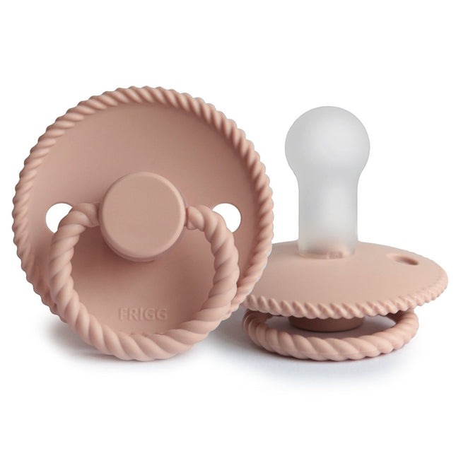 Frigg Speen Maat 2 Rope Blush Silicone - Frigg - Babywinkel - 5715239012421